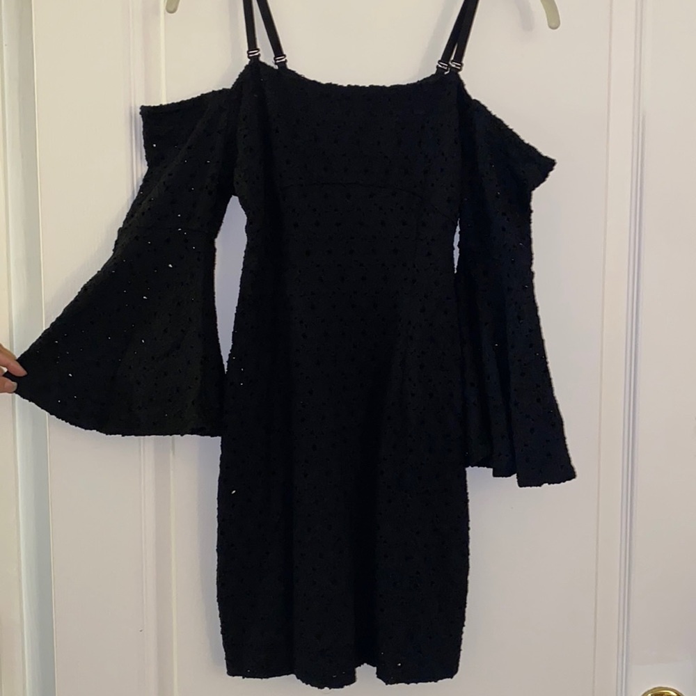 Free People Eyelet Mini Dress